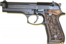images/productimages/small/10992 Beretta 92 carving left.JPG